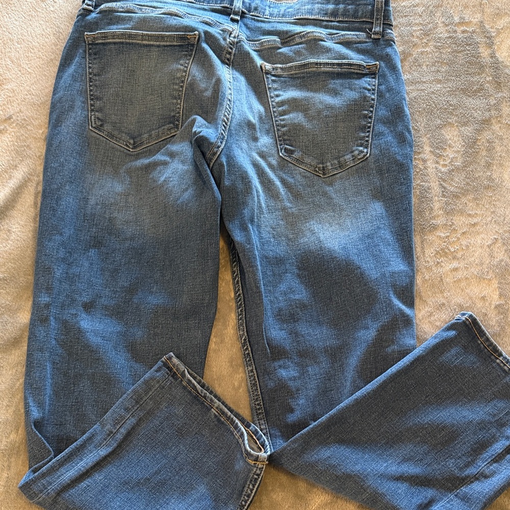 Mens Old Navy Straight 34x30 Blue Jeans - Picture 3 of 3